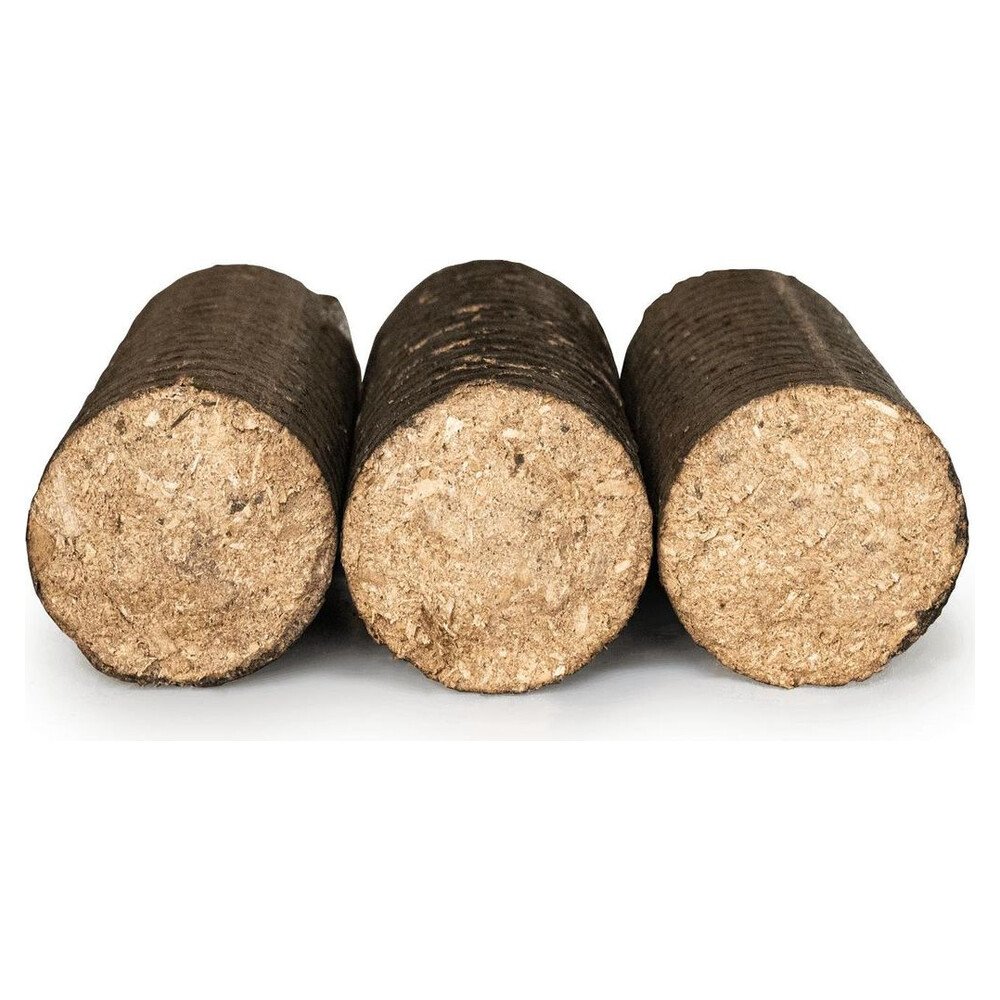 Heizfuxx Nestro M Holzbriketts Hartholz im Karton 12kg x 25 Karton 300kg Palette – Bild 2