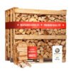 1 RM PREMIUM Buchen Brennholz | 25cm | kammergetrocknet | auf Palette | 500kg | Kaminholz | 1,6 SRM