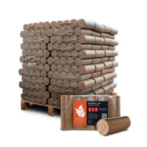 Heizfuxx Holzbriketts Nestro Hartholz 10 kg x 96 Gebinde