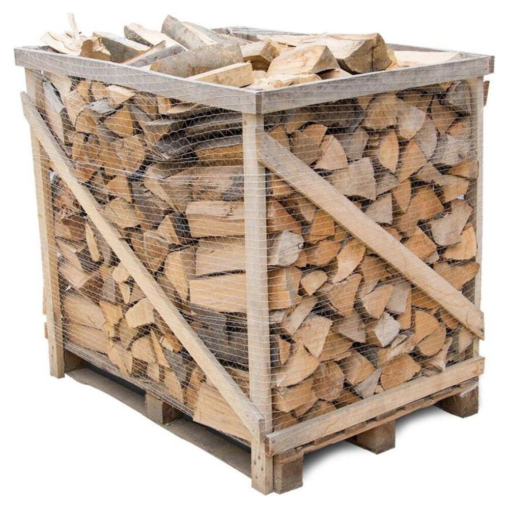 Brennholz Kaminholz Feuerholz Buche 500kg auf Palette / 25cm ofenfertig gesägt gespalten getrocknet (firewood beech / bois de chauffage hêtre) HOLZBRX – Bild 2