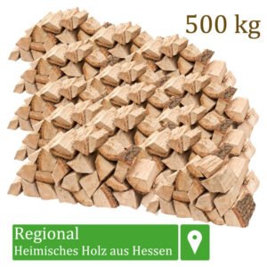 Brennholz Kaminholz Holz Eiche 500 kg Für Ofen und Kamin Kaminofen Feuerschale Grill Feuerholz Holzscheite Wood 25 cm kammergetrocknet flameup