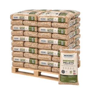 Rekord Holzpellets Weichholz 6 mm ENplus A1 990 kg Palette