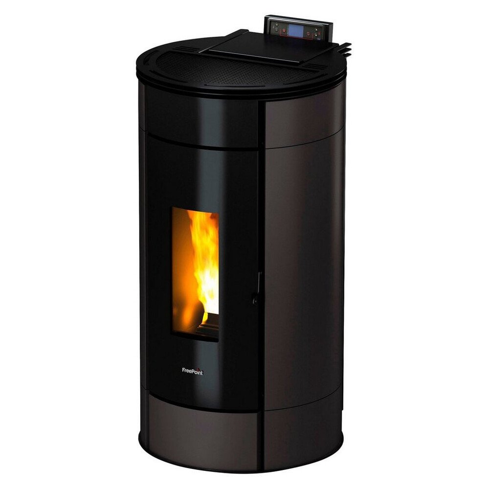 Freepoint Pelletofen Globe airtight, 11 kW, Zeitbrand, 352 W, 230 V – Bild 4