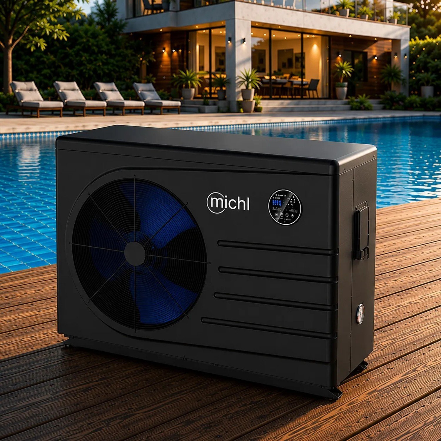 MIchl Inverter Pool-Wärmepumpe M-PWP2 9,0-2,2 kW – Bild 6