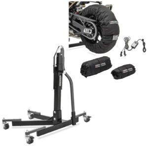 ConStands Motorradheber Set Reifenwärmer + Zentralständer S18