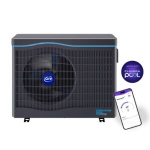 Gre Pool-Wärmepumpe HPGIC30 (Set, 1 tlg), Inverter Wärmepumpe, Für Pools bis zu 30 m³