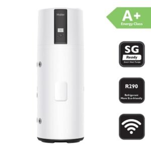 Haier Warmwasser-Wärmepumpe Kwikot by Haier Brauchwasserwärmepumpe Trinkwasser HP200M7 200 L R290, Energieklasse A+