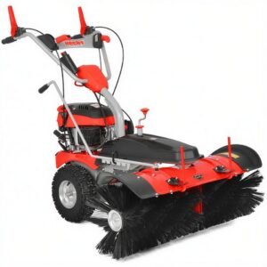Hecht Benzin-Kehrmaschine 8101 mit Briggs & Stratton Motor, 100 cm Arbeitsbreite, bis 4,4 km/h, 161 cm³, Höhenverstellbar