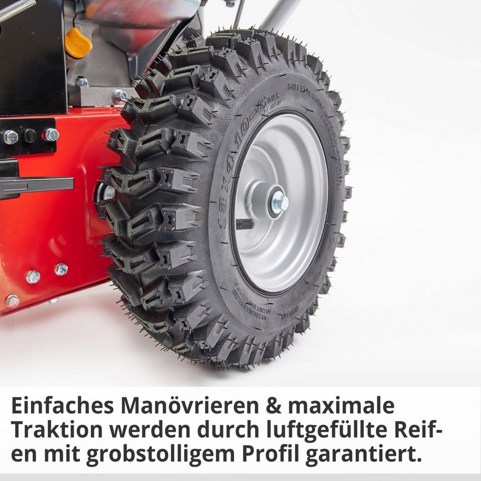Hecht Benzin-Kehrmaschine 8680 SE mit Elektrostart 6,5 PS, 80,00 cm Arbeitsbreite, LED-Scheinwerfer, 196 cm³ – Bild 6