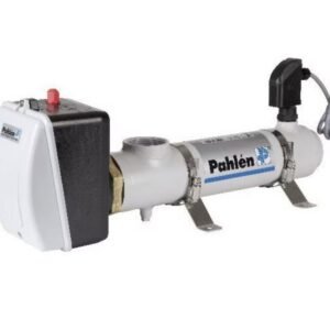 Pahlén Pool-Wärmepumpe Pahlen Elektroheizer Kompakt Heizstab aus Titan 6kW Durchflussschalter