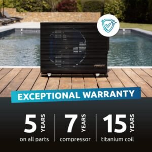 POOLEX Pool-Wärmepumpe Poolex Jet Pro Wärmepumpe 10 kw Modell 75 bis -20 Grad