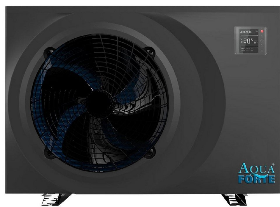Poolstar Pool-Wärmepumpe Aquaforte Pool Fullinverter-Wärmepumpe 9,5 kw bis 40 Qbm