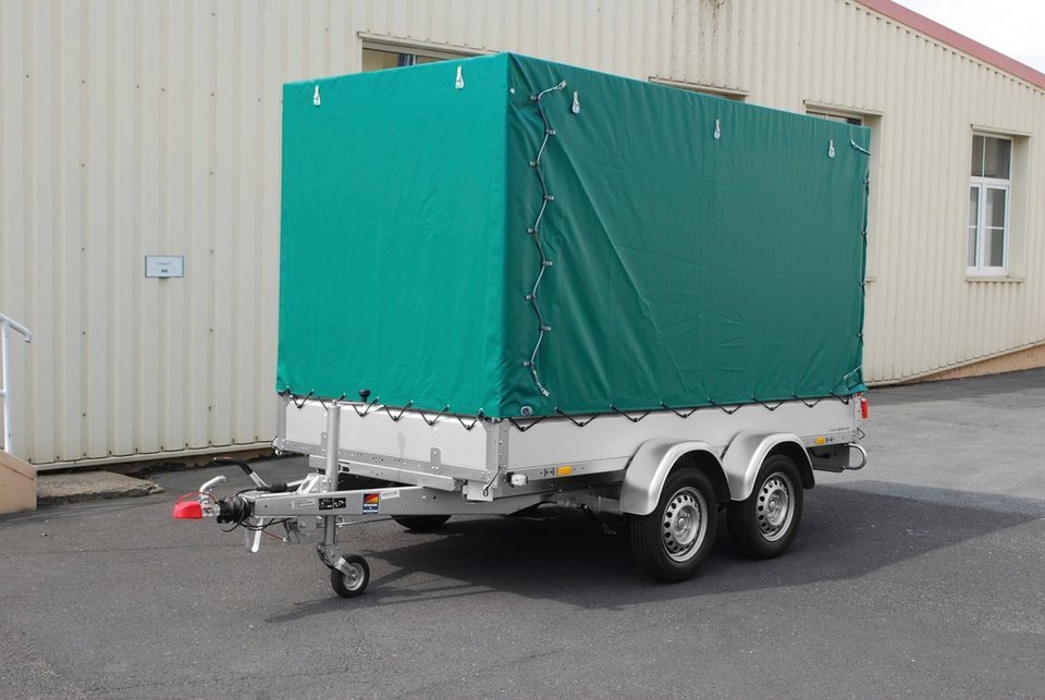 STEMA PKW-Anhänger BASIC ST 2000-30-15.2, max. 1491 kg, inkl. Plane – Bild 2