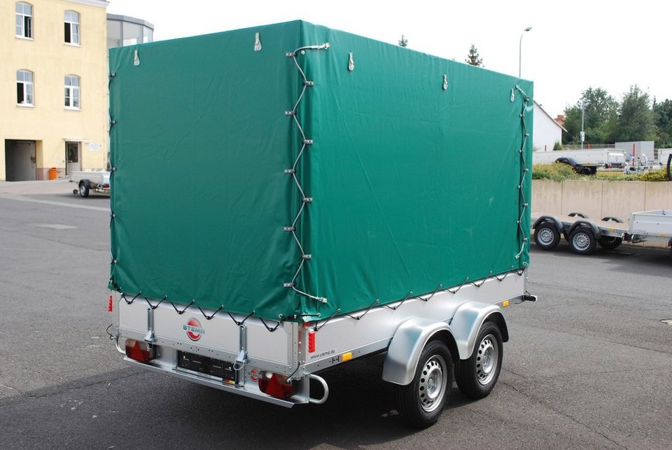 STEMA PKW-Anhänger BASIC ST 2000-30-15.2, max. 1491 kg, inkl. Plane – Bild 5