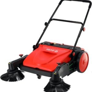 Yato Handkehrmaschine Handkehrmaschine, Kehrmaschien 95cm, 45 Liter, (Handkehrmaschine, Kehrmaschien 95cm, 45 Liter), kompakt